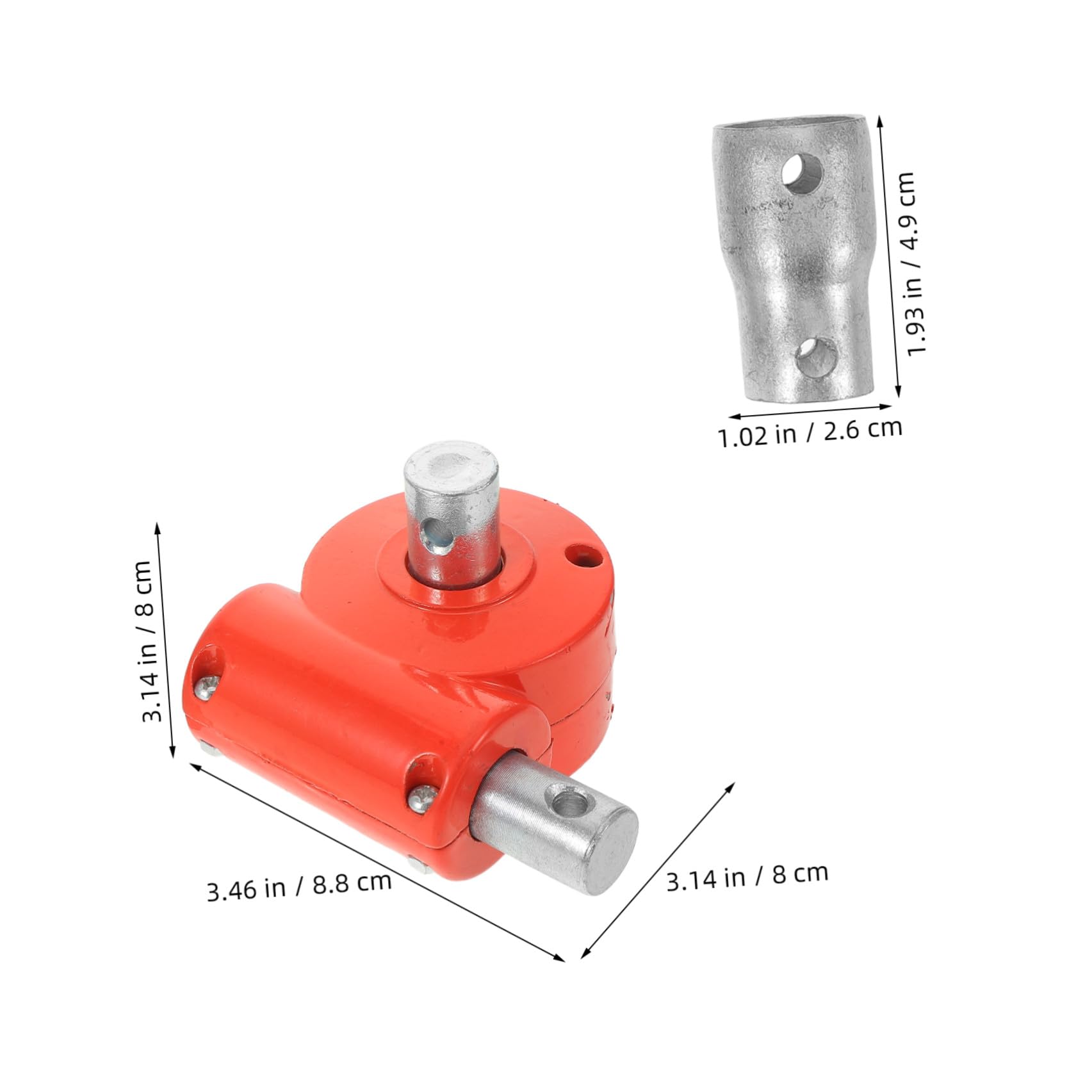 3 Pièces Lot de 3 Manivelles de Rechange pour Treuil à Manivelle 19 MM, Dispositif d'Enroulement Manuel pour Film Horticole en Serrage, Accessoires Légers et Compatibles pour
