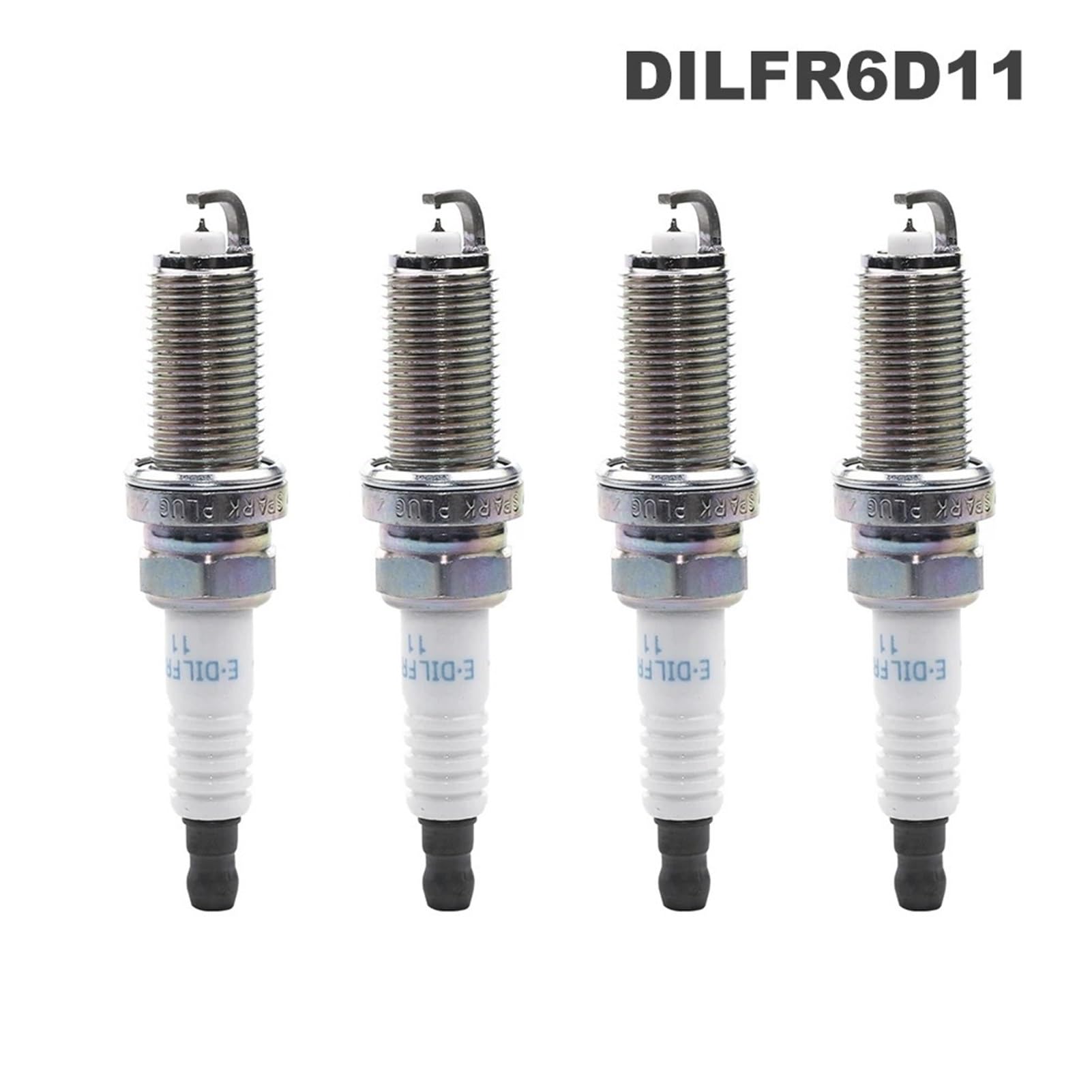 Fit For Toyota Camry Corolla Land Cruiser Rav4 Prado Mark 4runner Lexus ES GS GX IS RX 90919-01263 6176 Spark Plugs DILFR6D11(1 SET (4PCS))