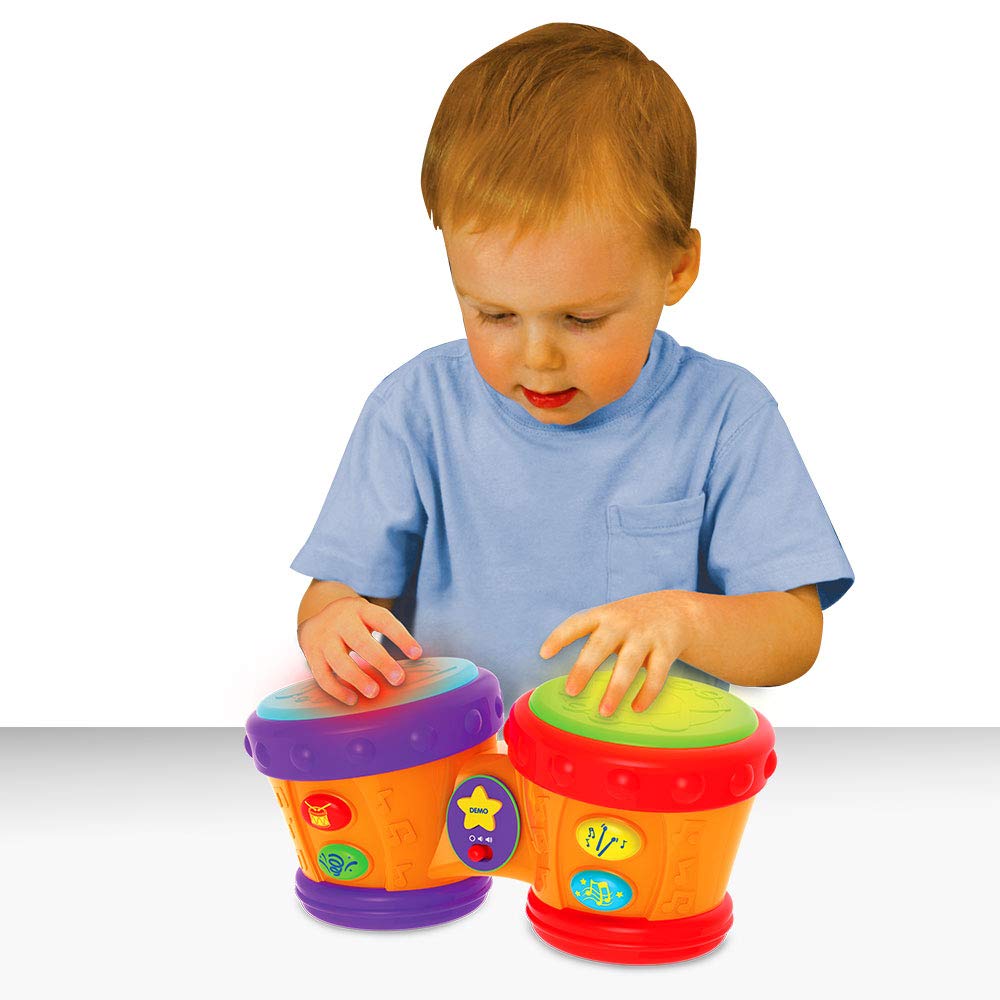 The Learning Journey Early Learning Little Baby Bongo Drums