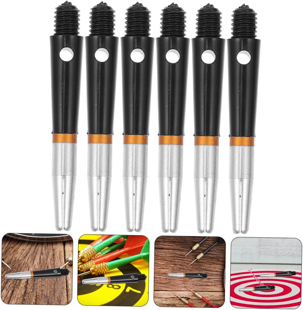 SUPVOX 12 Pcs Shaft Replaceable Rods Accessory Toys Game Necessity Outdoor Rods