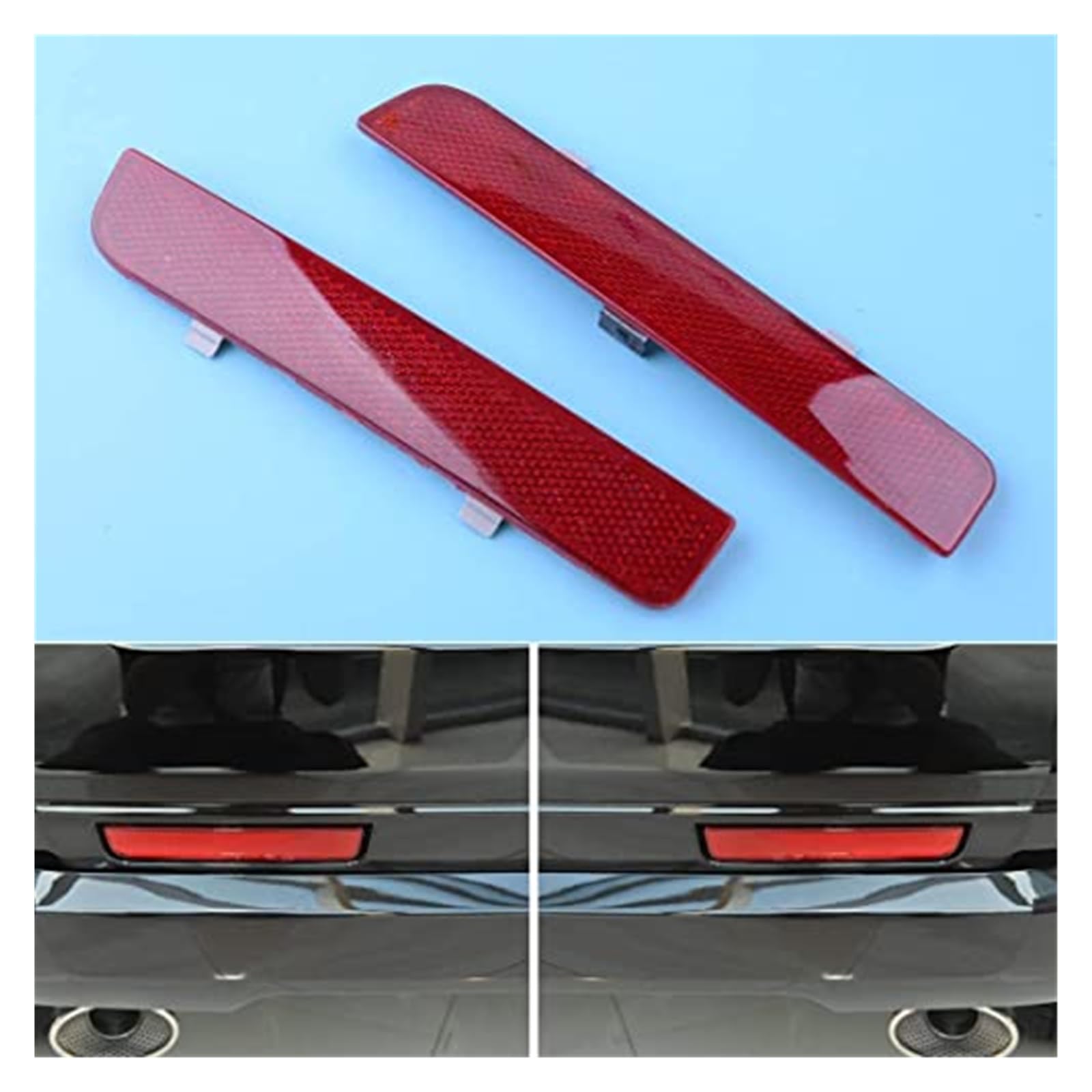 Luz Trasera 1 Par De Luces Traseras Para Range Para Rover L322 2003-2012, Freelander 2 / LR2 2008-2013, Reflector Parachoques LR006349 Y LR006348