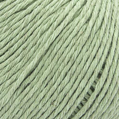 ggh Linova - 046 - Lime Green - Cotton with Linen for Knitting and Crocheting - Image 2