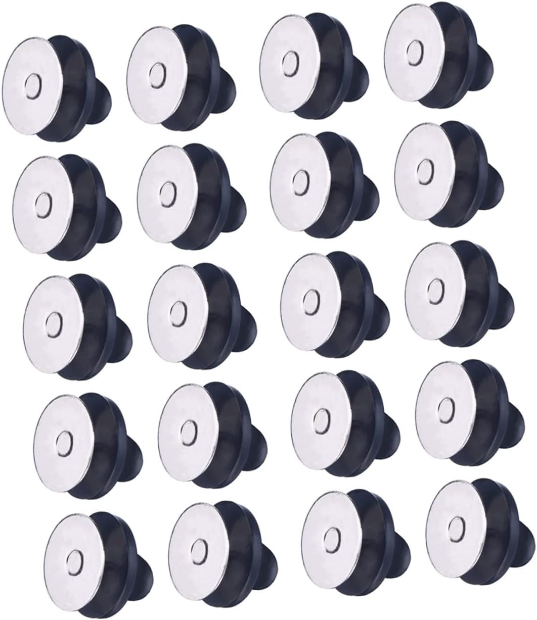 1 Box Decorative Pin Back Rubber Clutch Backings for Lapel Pins Brooches and Name Tags Durable Easy to Use Secure