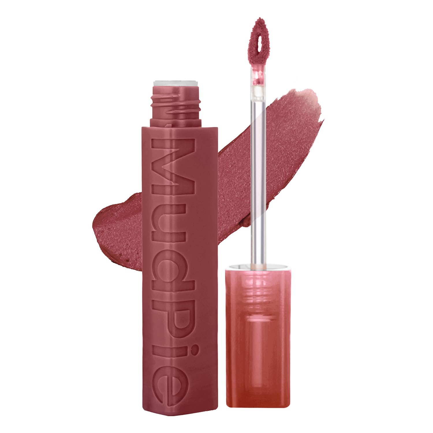 Swiss Beauty Mudpie Lipstick | Soft Matte Mousse Finish | Highly Pigmented | Non-Transfer | Long-Lasting Wear | Infused with Hyaluronic Acid & Castor Oil | Shade-14. Shero, 3g-image-33