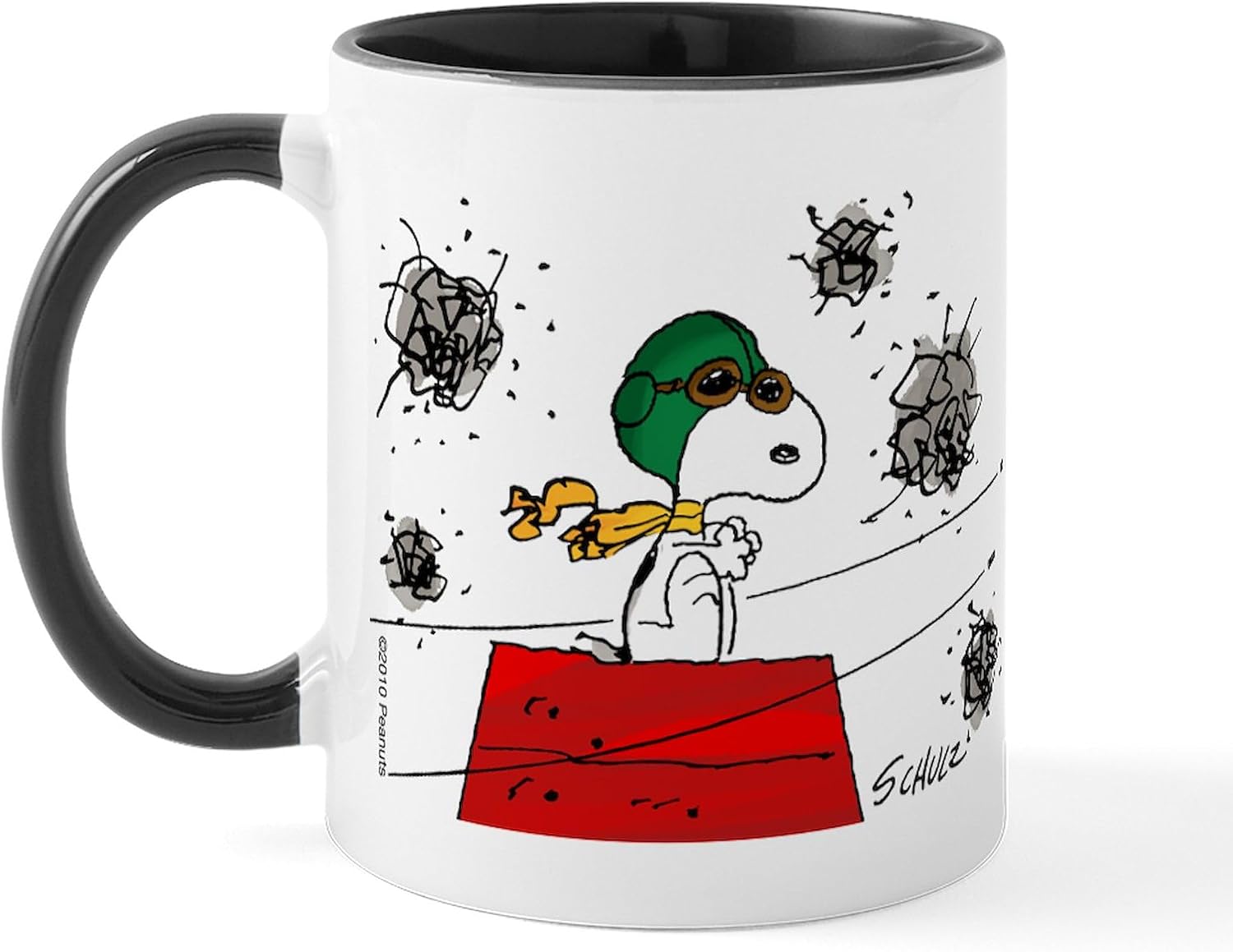 CafePress Peanuts Snoopy Mugs 11 oz (325 ml) Ceramic Coffee Mug