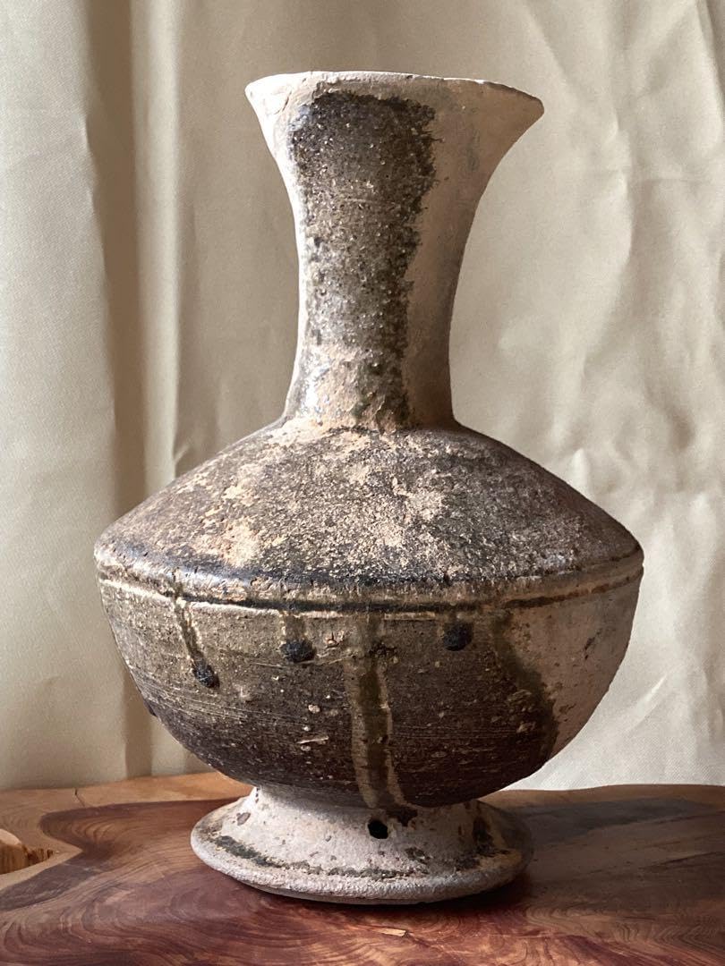 須恵器 扁壺（提瓶） 6〜7世紀 【裕】須恵器 提瓶 （6～7