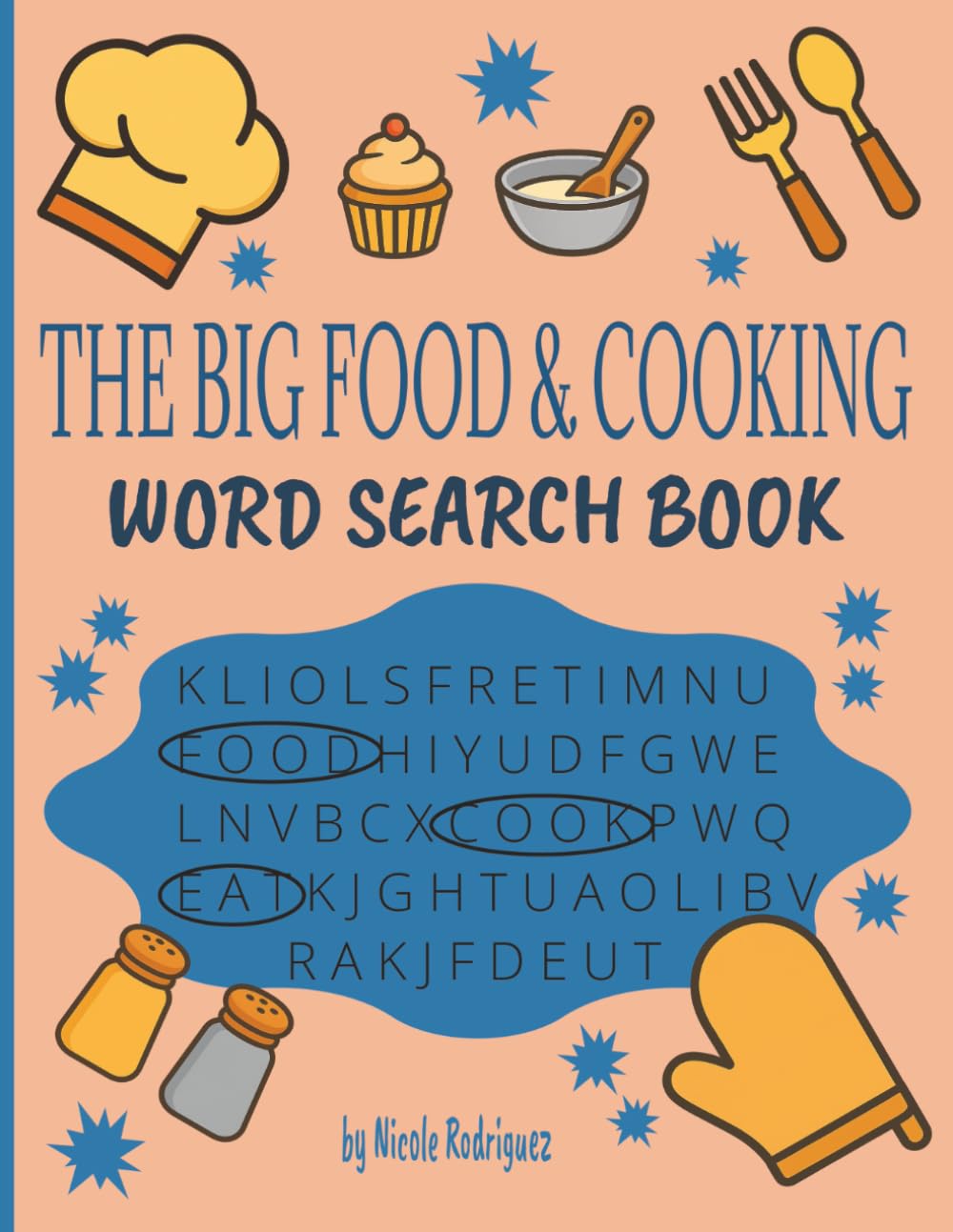 The Big Food & Cooking: word search book