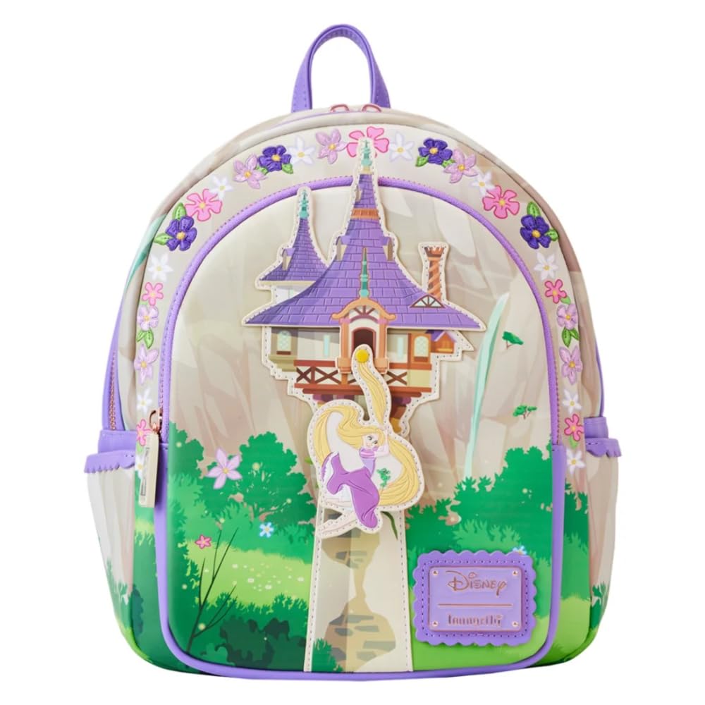 LoungeflyTangled Rapunzel Swinging from the Tower Mini Backpack