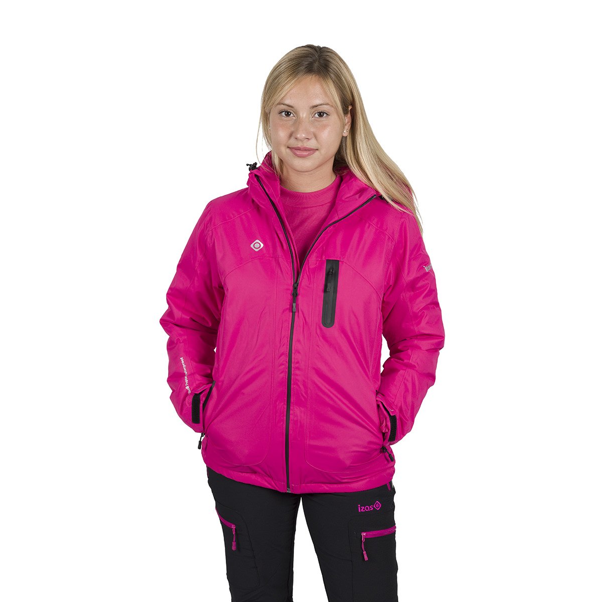 Izas Jarga Women's Fibre Jacket, womens, 8434076450483, Fuchsia, M