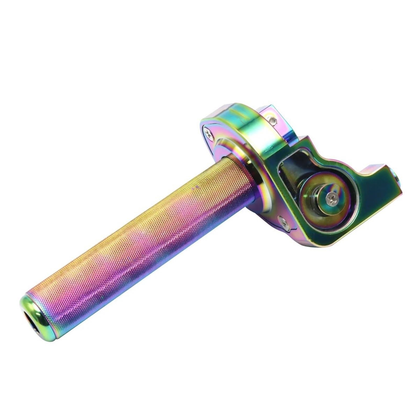 Uchwyty rowerowe Uniwersalny 22 mm uchwyt motocyklowy CNC z aluminium, manetka gazu Quick Twister z linką gazu, pasuje do silników 50, 110, 125 i 250 cm3