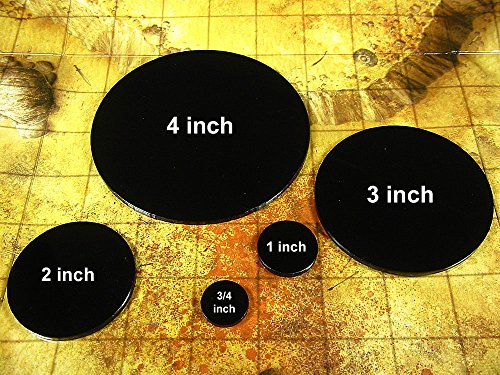 Snapklik.com : Model Display Base 4 Inch Circular 4 Inch Round 100mm ...