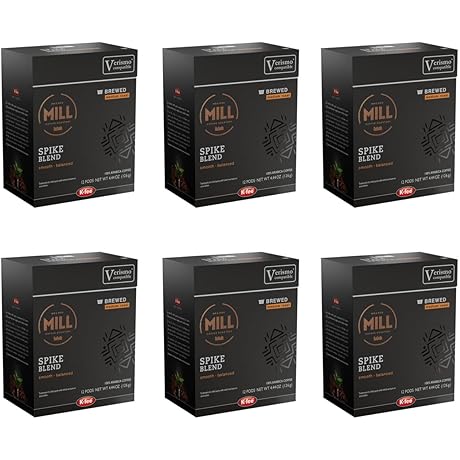Mill Coffee Brewed Spike Blend K-fee® & Starbucks® Verismo™ Compatible Coffee Pods