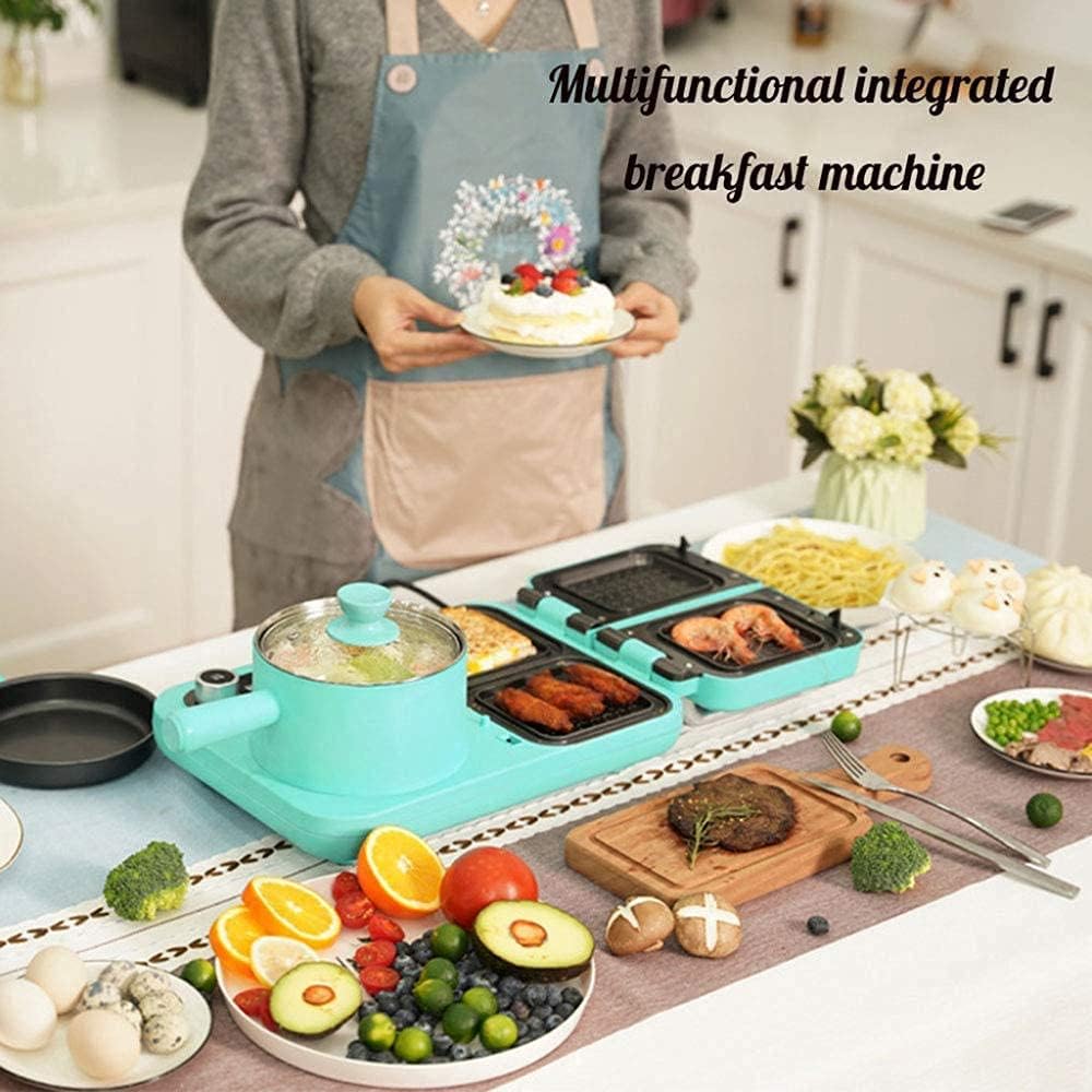 Sandwich Toastie Maker, Deep Fill Panini Presses, Detachable Non-Stick Plates Easy to Clean, Portable Induction Cooker with Nonstick Frying Pan, Casserole Pot with Lid