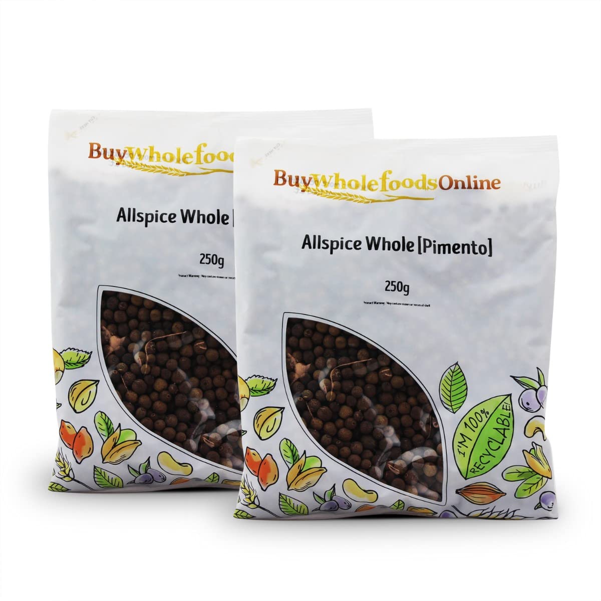 Allspice Berries Whole [Pimento] 500g (BWFO)