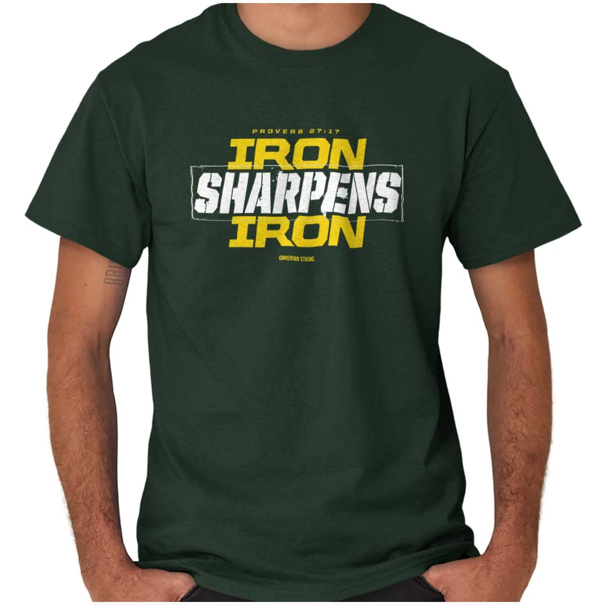 APSRA TRADERBrands Christian Faith Proverbs Scripture Mens Graphic T Shirt Tees