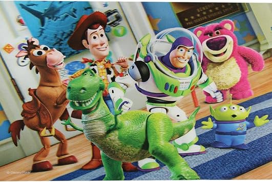 Toy Story 3 - Woody, Buzz, Bullseye, Rex, Toy Aliens and Lotso - 3D Lenticular Poster Print - 10x14