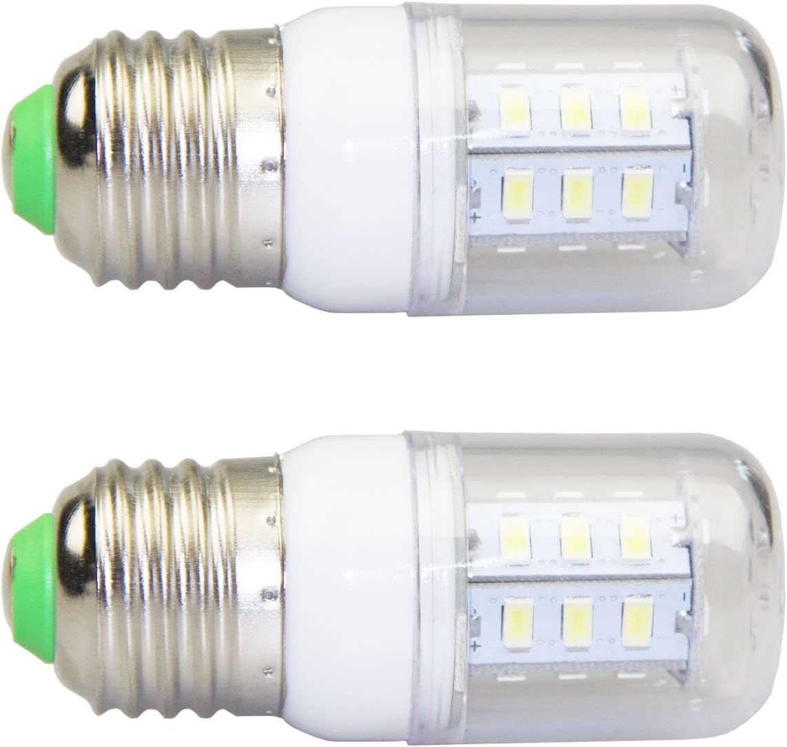 5304511738 3.5w Refrigerator Light Bulb for Frigidaire Electrolux 5304511738 PS12364857 AP6278388-2 Pack