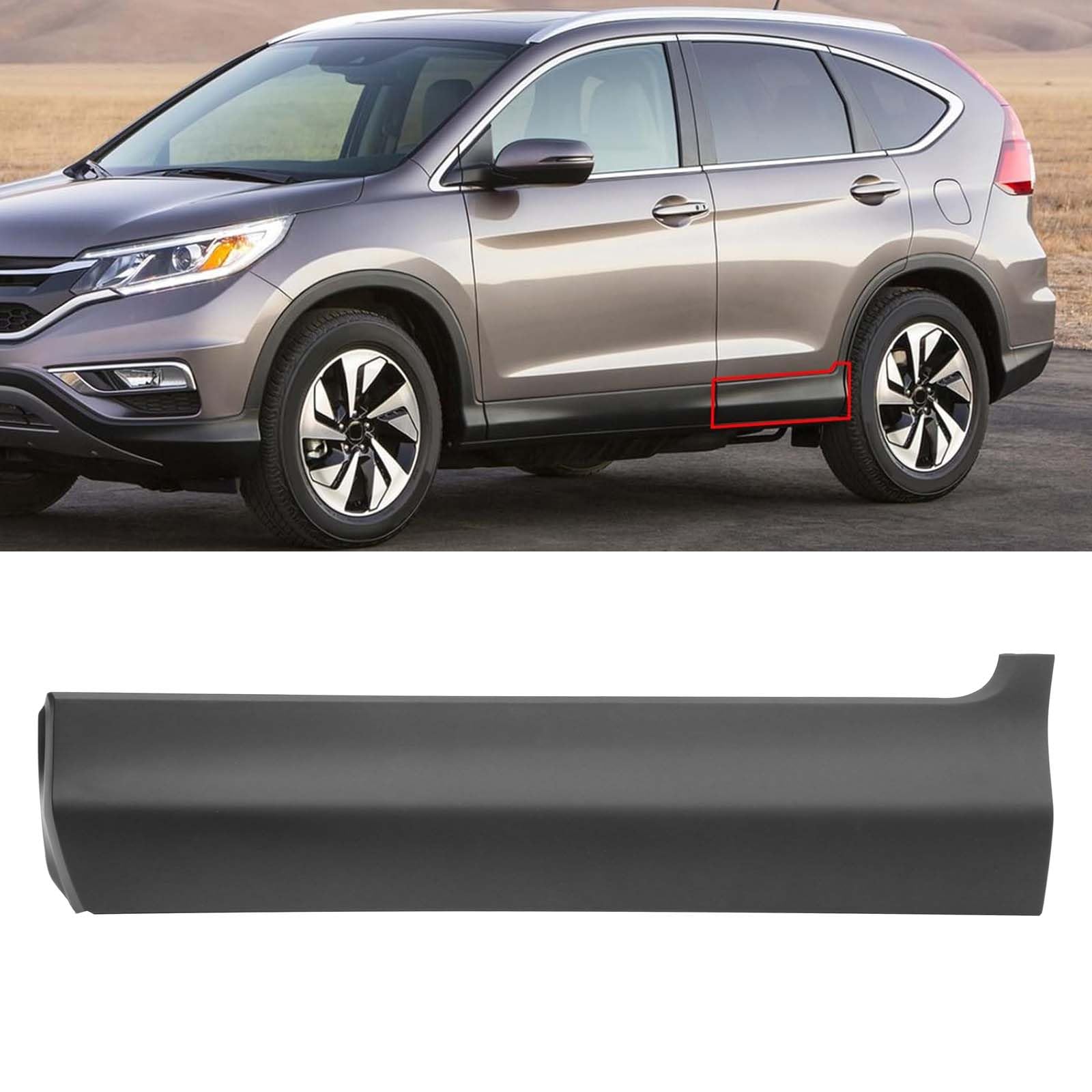 Amazon.com: FSHero Riding Rear Left Door Lower Molding Trim Fit
