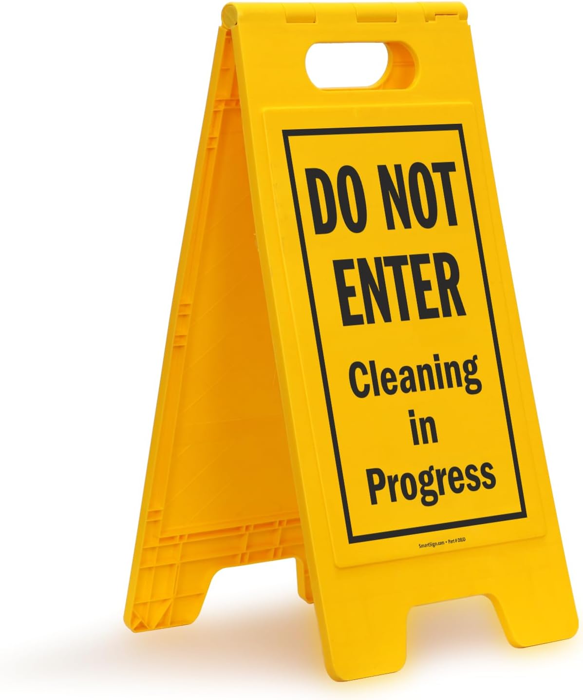 Aazon.co: SartSign 25 X 12 Inches Do Not Enter - Cleaning In Progress 2-Sided Folding Floor - View #5