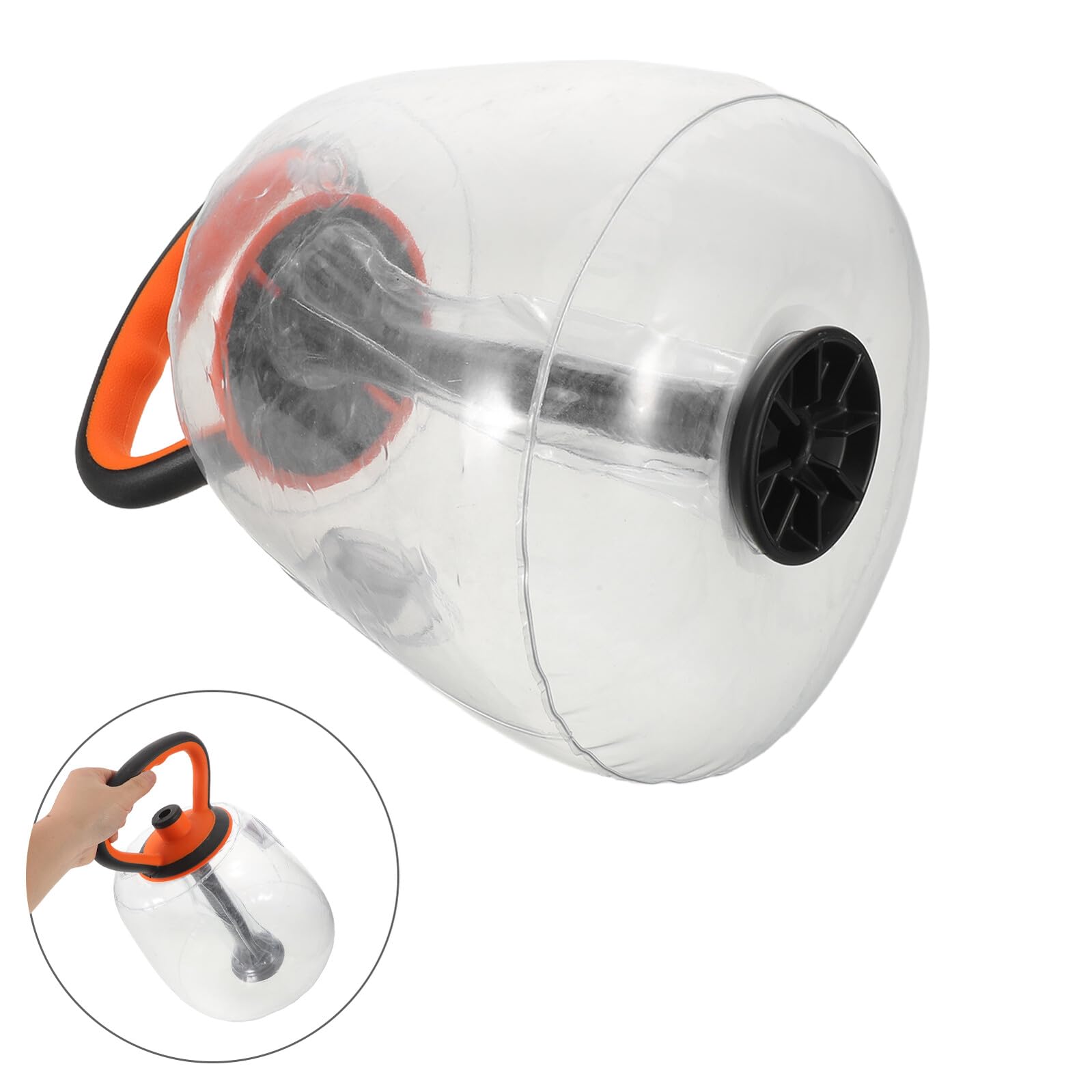 HEMOTON Regulowany Kettlebell Wypełniany Wodą Do Ćwiczeń Aerobowych Przenośny Sprzęt Fitness Do Treningu Nóg i Pośladków Lekki Domowy Sprzęt Treningowy dla Kobiet i Początkujących
