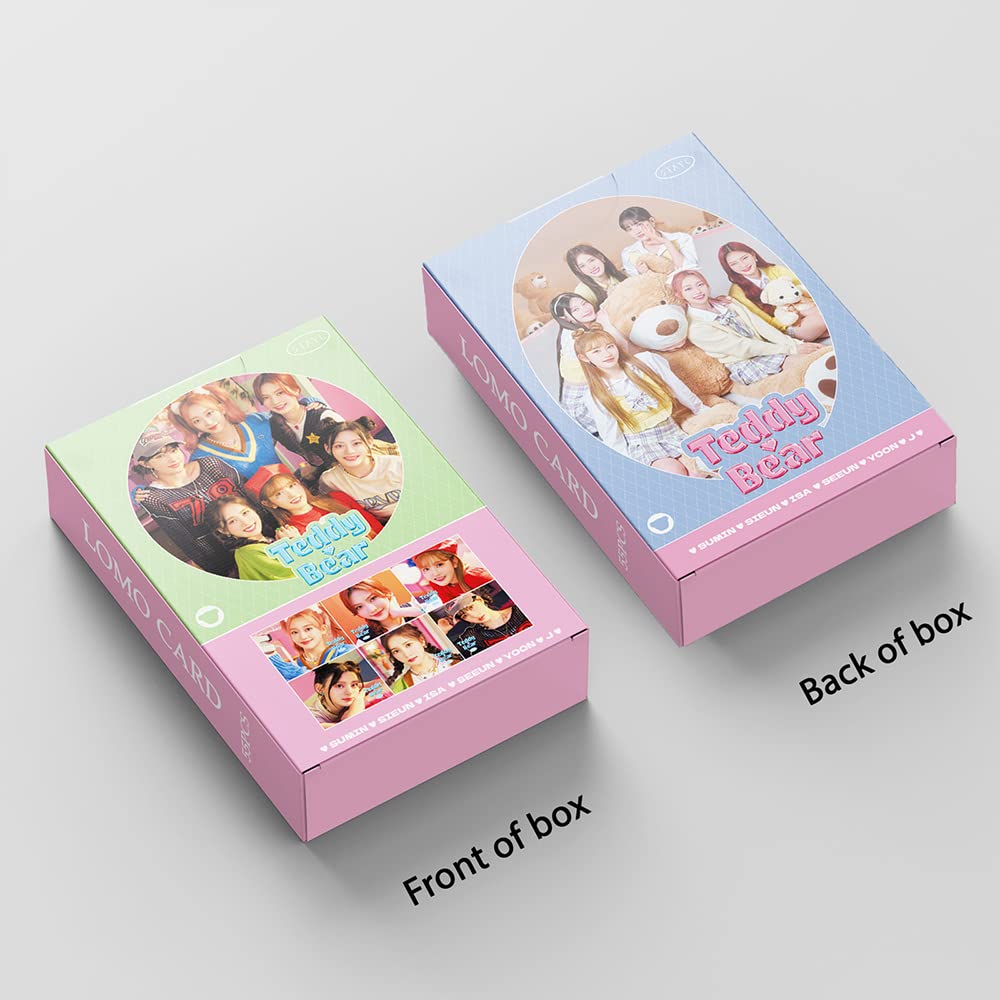 stayc teddybear セウン　チェキ　トレカセット FOURBOM 55Pcs STAYC Photocard STAYC Teddy Bear STAYC Photo Cards