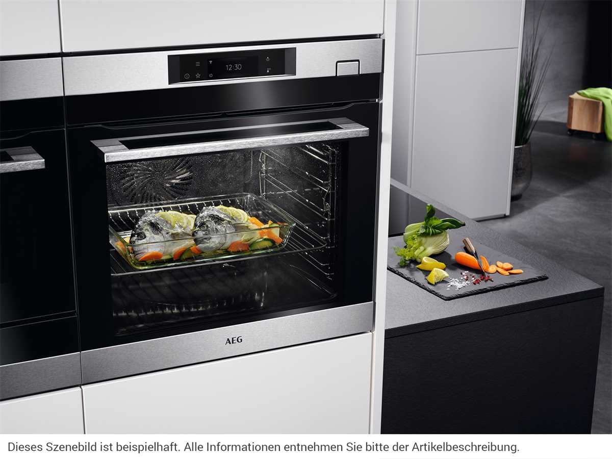 7000 SteamCrisp / Backofen mit Dampfunterstützung / Pyrolytische Selbstreinigung / Edelstahl mit Antifingerprint