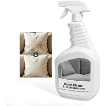 Upholstery Cleaner for Couch Furniture Strength Multi-Surface Stain Remover Spray for Carpet Spot - Pet-Safe Non-Toxic Quick-Drying for Fabric Sofas Rug Furniture Couches & Car Interiors