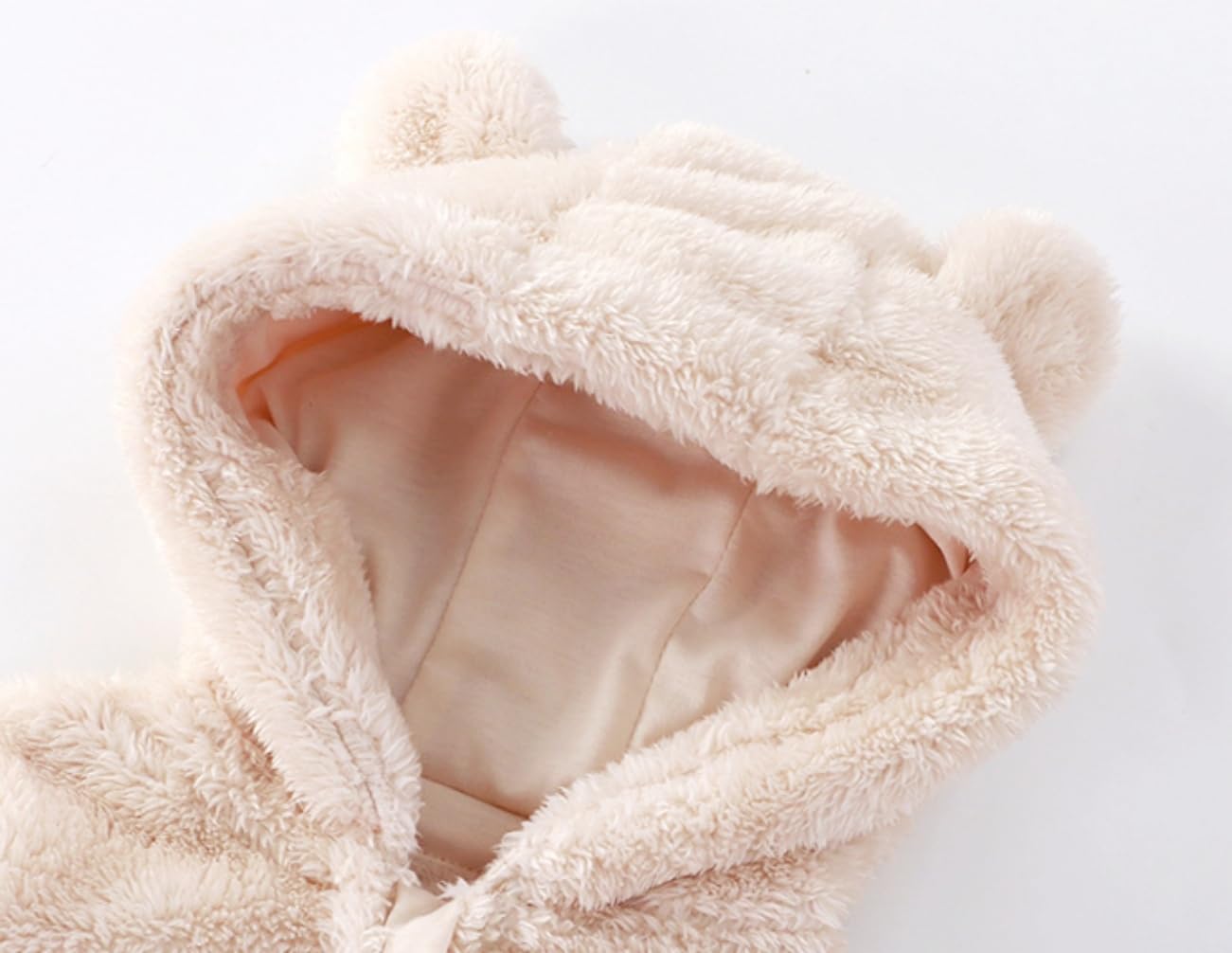 CAHL&FAUO Toddler Boy Fleece Jacket Baby Girl Winter Zip Up Hooded Coat Warm Outwear - Image 3