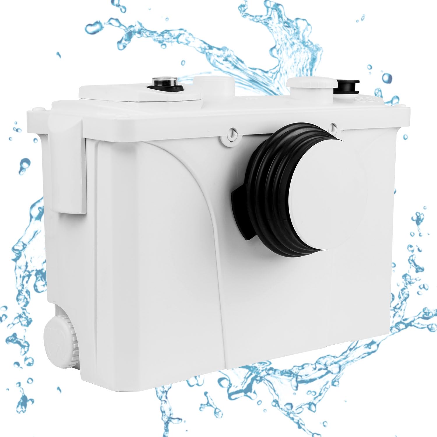 Pompe à eau sale 700 W - Système de levage 4/1 - Pompe à fèces - 190 l/min - Petit système de levage domestique - Pour WC, douche, lavabo