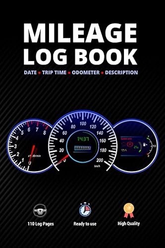 Mileage Log Book: Organize, Management & Track Personal and Small