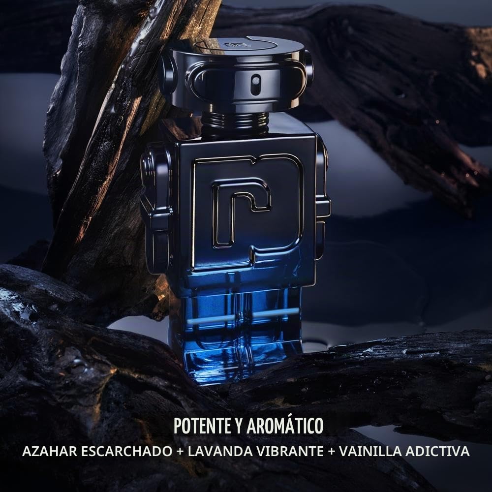 Perfume Hombre Paco Rabanne PHANTOM EDP 50 ml | Ámbar aromático con lavanda, azahar y vainilla, fragancia recargable de larga duración y emocionante