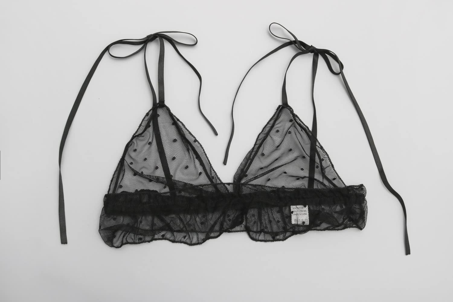 QHQQXN Conjunto de lencería, Lindo Conjunto de Sujetador y Bragas Transparentes, Ropa Interior de Peluche con Tiras y Lazo Ajustable, Camisones de Dormir traviesos para Regalo de San Valentín