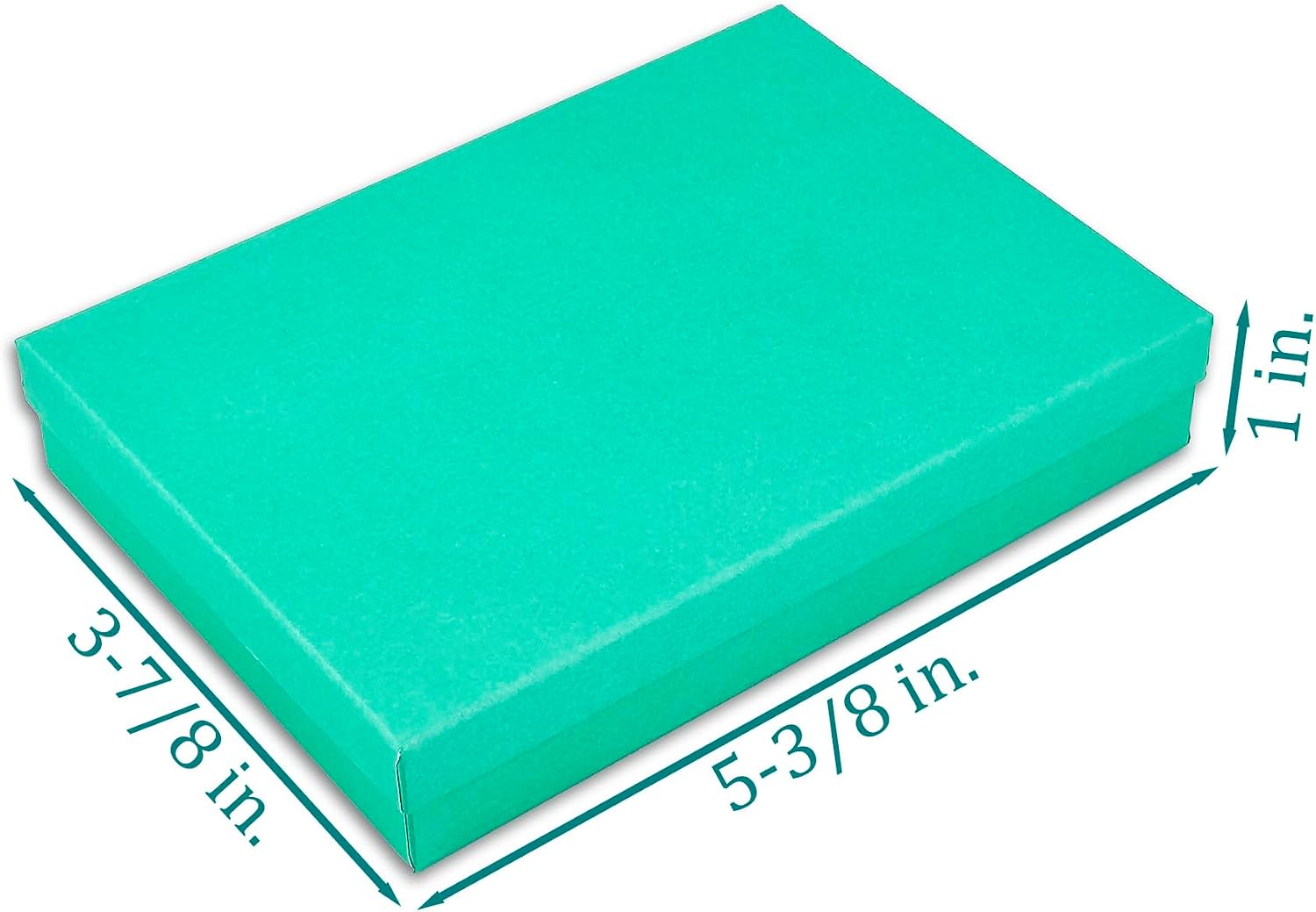 TheDisplayGuys 25 Cardboard Gift Jewelry Boxes w/Paddings #53-5.4x3.9x1 image 3