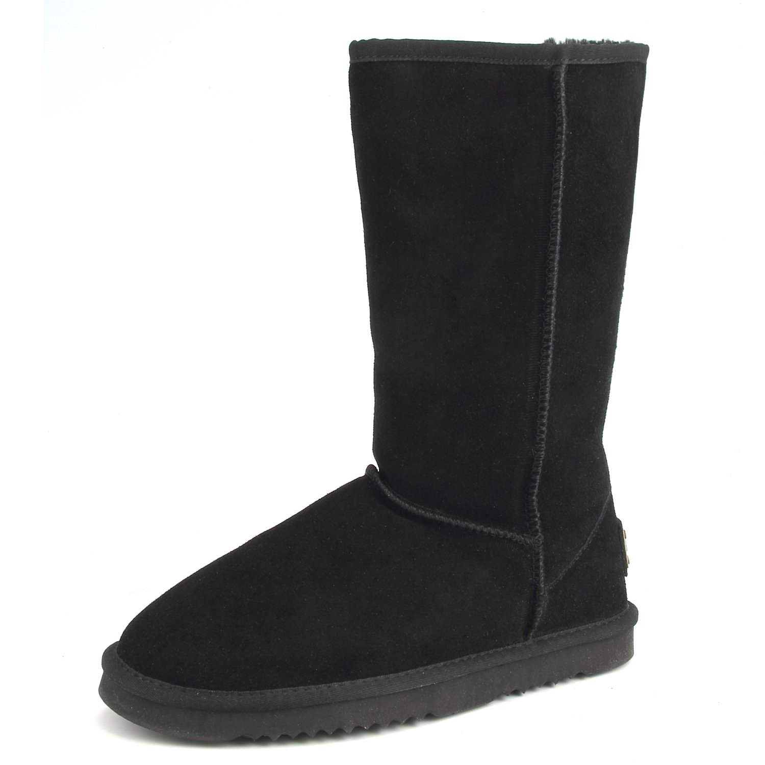 AUSLAND Genuine Suede Womens Classic Snow Boots Waterproof Winter Boot