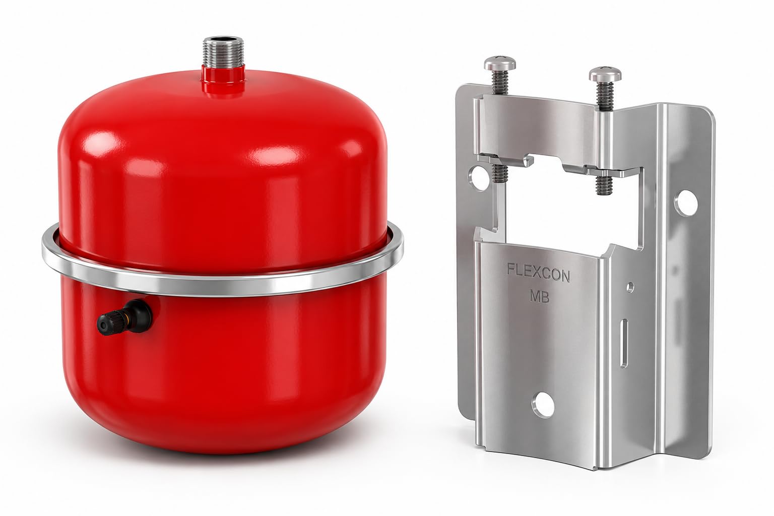 Vase d'expansion 4L Flamco Flexcon Premium et support de fixation MB2 27913