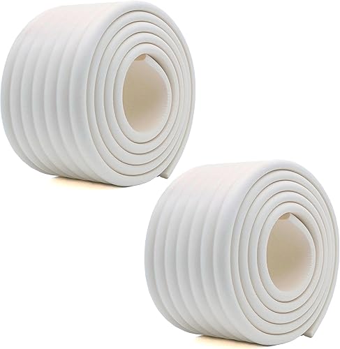 Miniatura 8 de M2cbridge Cobertura multifuncional para bordes y esquinas, protector de seguridad para bebés, DIY (Rosa 4 m)