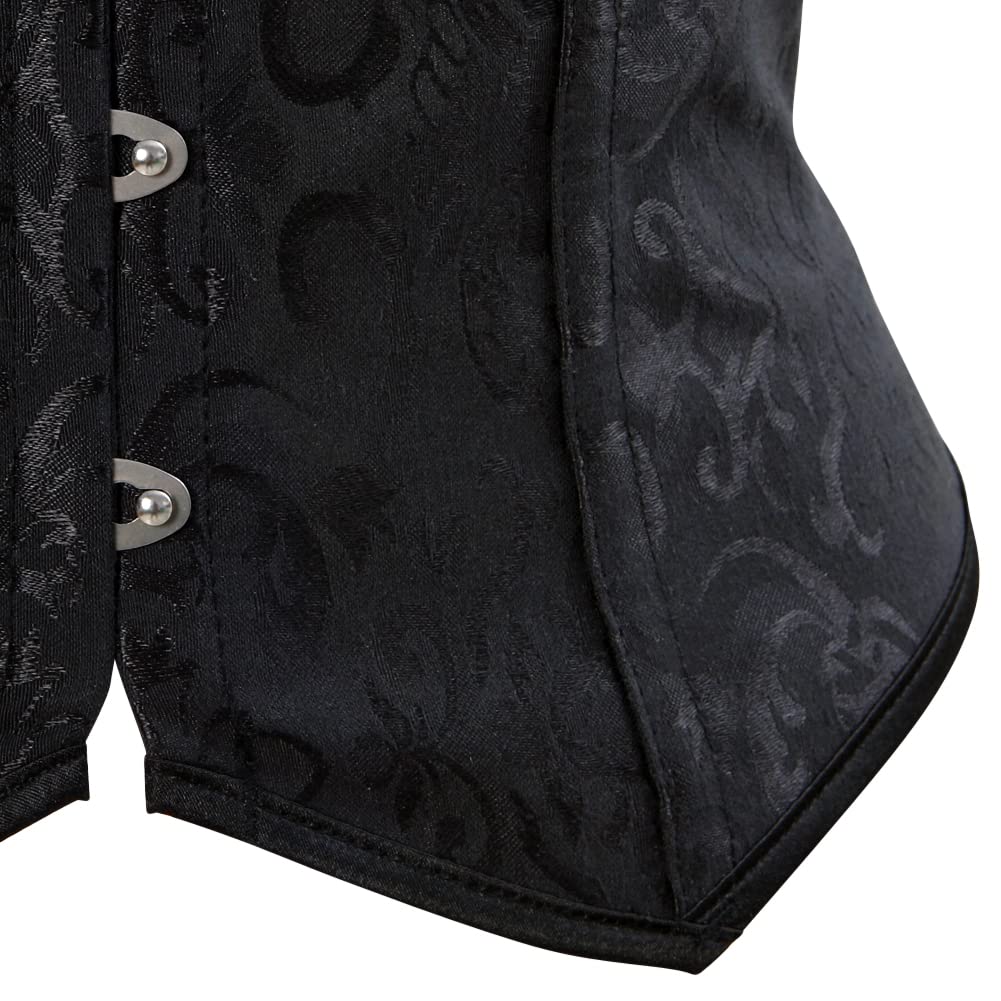 Corsetto Sottoseno Gotico Corpetto Donna Spallacci