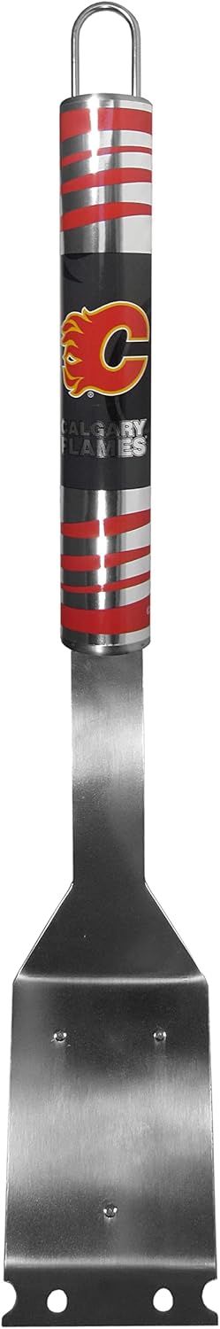Siskiyou Sports NHL カルガリーフレイムズ グリルブラシ スクレーパー付き ワンサイズ