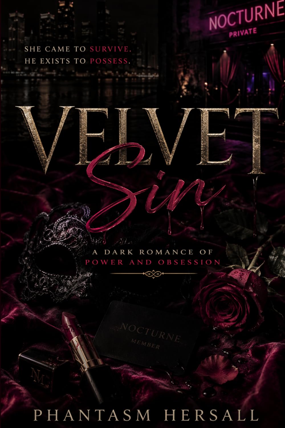 Velvet Sin: A Dark Romance of Power and Obsession