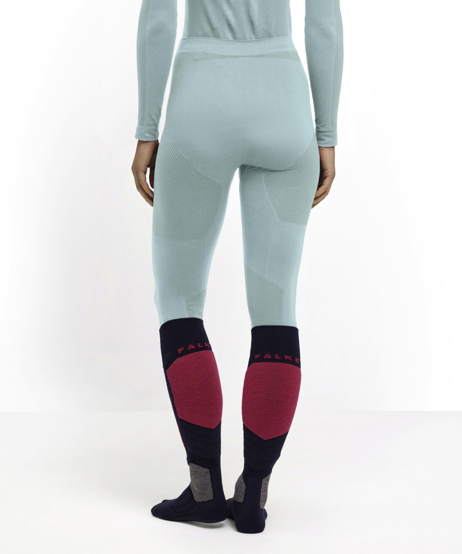 FALKE Damen Warm Long Funktionsunterhose lang schnelltrocknendes atmungsaktives nachhaltiges Funktionsmaterial für milde bis kalte Temperaturen Funktionsunterwäsche 1 Stück | thermoregulierend für warme bis kalte Temperaturen