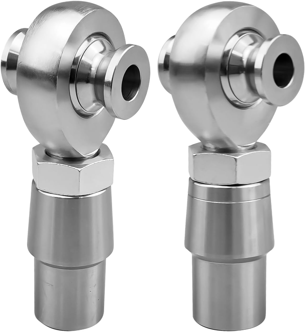 7/8 x 7/8-14 Heim Joint Rod End Kit with 7/8-1/2 HMS Spacers & .120 Wall Bung, Hand Thread Chromoly Bar for Steering and Suspension Fit for Jeeps Mega Trucks Diesel Trucks, for RH & LH