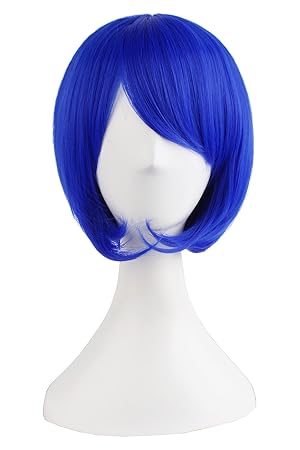 dark blue wig amazon
