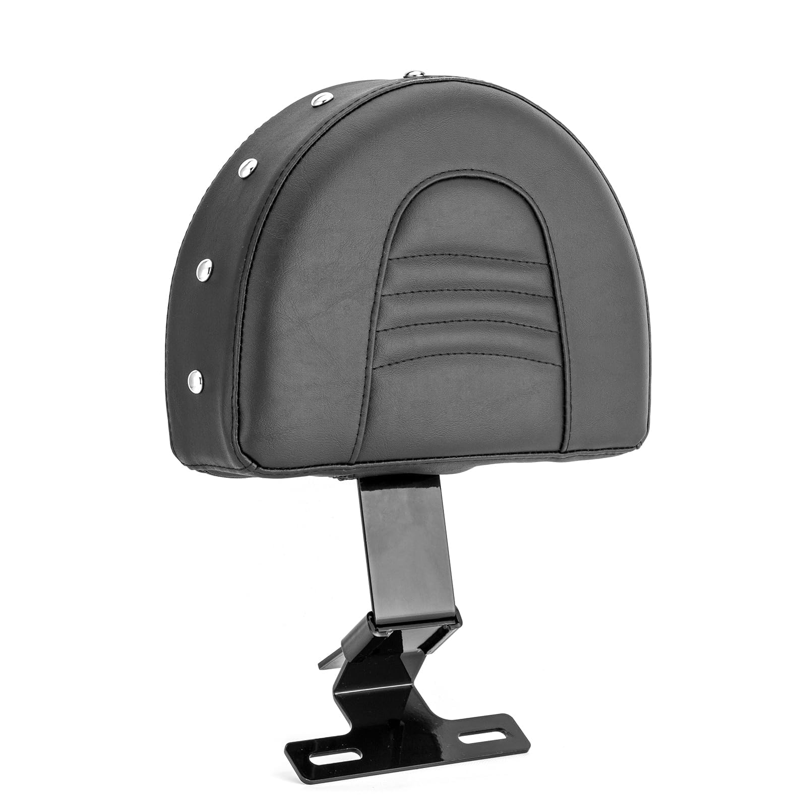 Driver Backrest Rider Backrest Mount Kit Compatible with 1993-2006 Harley Heritage Softail with Stock Seats, Pu Leather