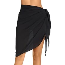 Womens Sarong Coverups Chiffon Bathing Suit Wrap Skirt Swimsuit Beach Wraps Swim Sarongs