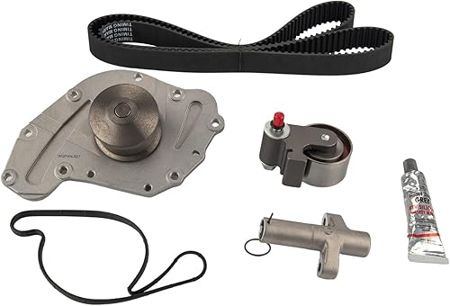 AUTOSITY Kits de correa dentada Bomba de agua tensor compatible con 2005-2010 300 3.5L 2005-2008 PACIFICA 2007-2010 SEBRING 3.5L 2008-2010 TOWN &