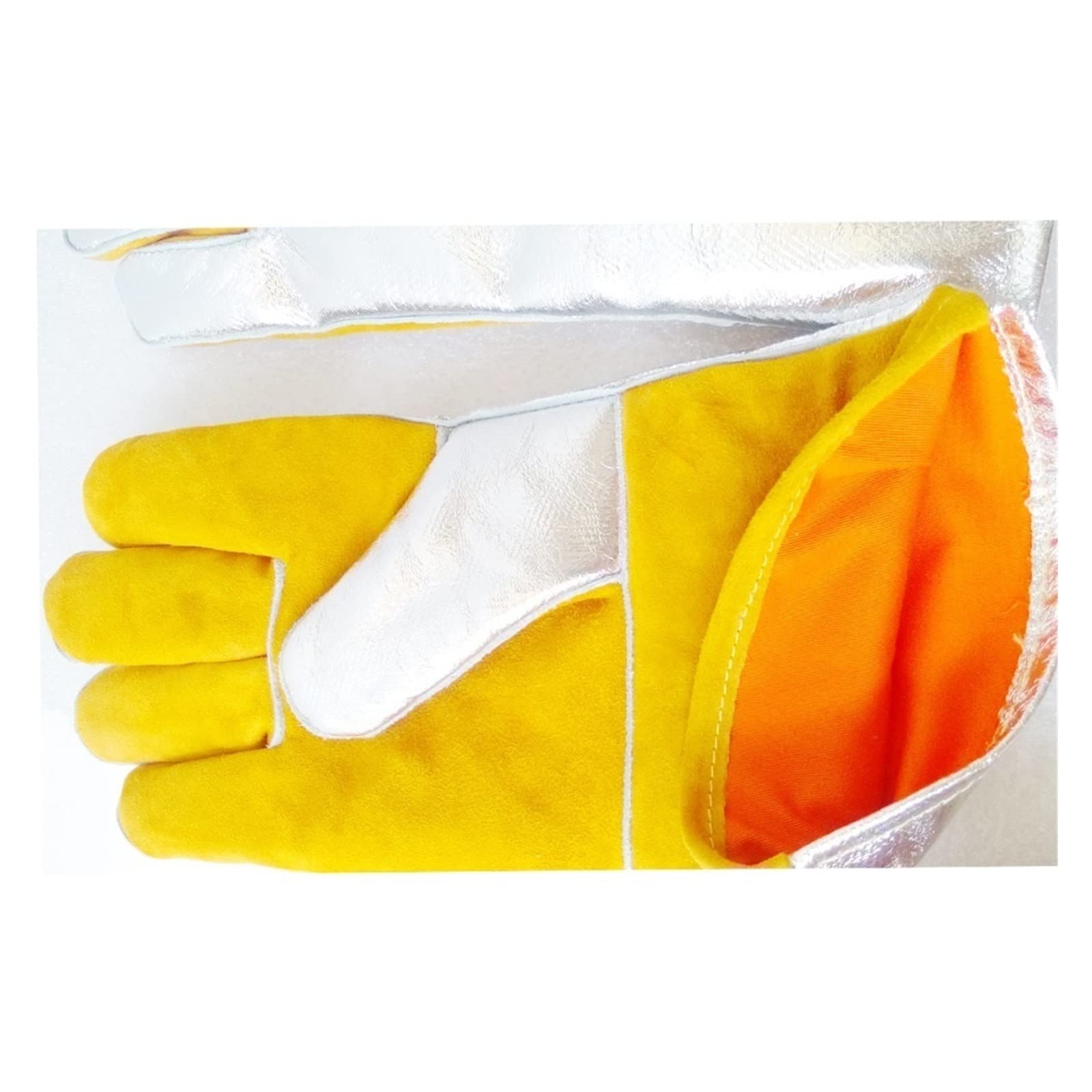 Tablier soudeur, Gants de soudage en papier et cuir 5cm, Gants de soudage gants doux sensibles