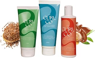 The Curl Co Curly Hair Care Set, Shampoo 200g + Conditioner 200g + Hydrating Curl Gel 150g, Sulfate-Free Price In India