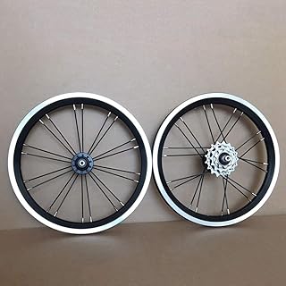 14 16インチBMX バイクホイールセット リムブレーキ 折りたたみ自転車 