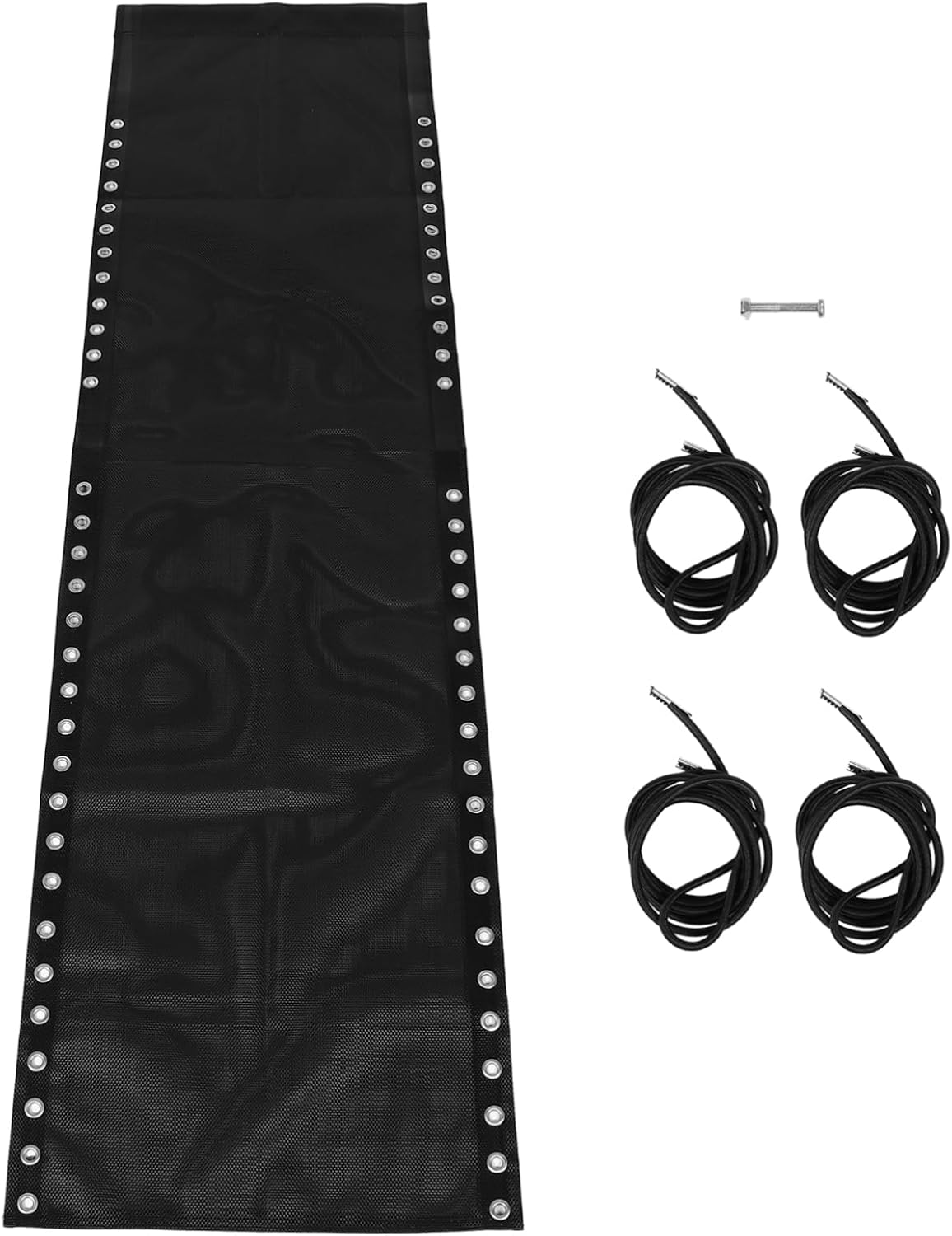 Hemobllo Lounge Chair Cloth Replacement Black Cloth Nylon Metal