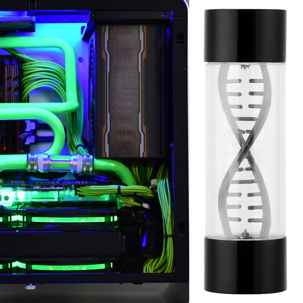 Water Cooling Meter Indicator G1/4 Female Threaded, 86mm Length, Compatible with Desktop PC Computer